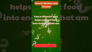 Nutritional Value Riddles: Test Your Nutrition Knowledge!