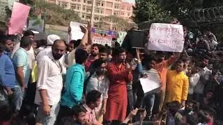 #sscscam Day 1 - Anupam Addressing SSC Aspirants Protesting in Delhi