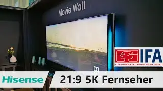 Hisense zeigt 21:9 5K Fernseher Prototyp auf der IFA 2019