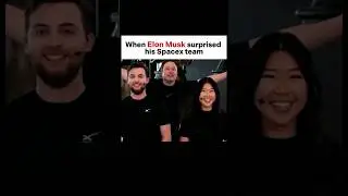 When Elon Musk Surprised His Team😈🔥 #elonmusk #motivation #team #surprise #shorts #yt