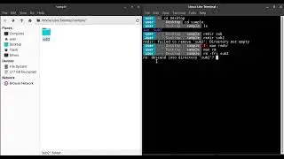 remove empty or non-empty directories from linux terminal [rmdir] | [rm]
