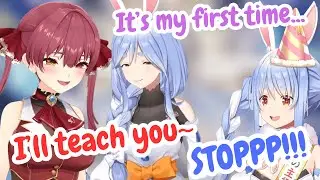 Pekora Screams as PekoMama Unleashes the Lewd in Marine