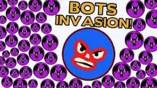 (THE LAG WITH 1000 BOT'S) Agar.io #1