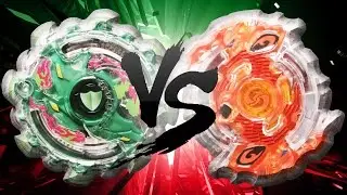 Kerbeus Central Defence VS Ragnaruk Heavy Survive - Beyblade Burst Battle!