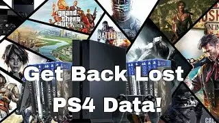 How To Get All Your Data Back  After Factory Reset (PS4)
