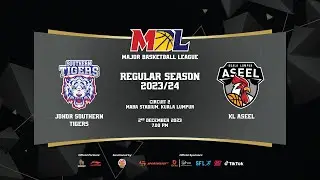 [LIVE] MBL Regular Season 2023 | G9 |   Johor Southern Tigers vs KL Aseel