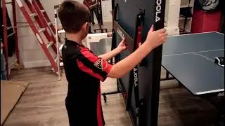 Joola ping pong table box opening
