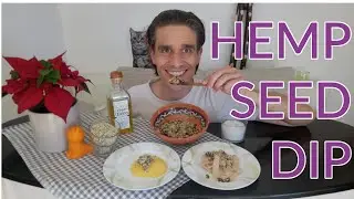 vegan hemp seed dip - 420 special