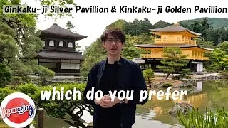 Let's go to Kyoto!! Kinkaku-ji （Golden Pavilion&Ginkaku-ji Silver Pavilion）#japamazing