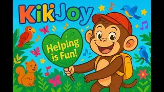 Milo the Monkey&rsquo;s Jungle Adventure 🐒 | Fun Story for Kids with Moral | KikiJoy Rhymes #babyshark