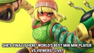 MIN MIN IS FINALLY HERE! SMASH ULTIMATE VIEWER BATTLES WITH A NEW CHARACTER!!!