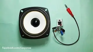 How To Make a Mini Simple Audio Amplifier TDA2003 Without  PCB