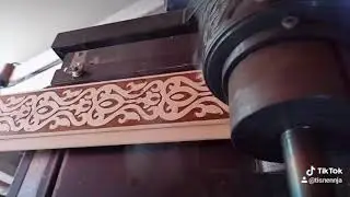 Восточный цветок тиснение ольхи