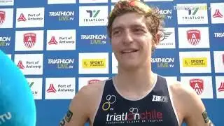 Entrevista Diego Moya - 3ro en ITU World Cup Belgica 2019