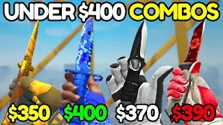 BEST BUDGET Knife & Glove Combos Under $400 (After CS2's Trade-Up Update)