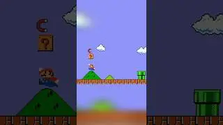 Mario's Epic Fail: The Plumber's Painful Moment! 🍄💔 #mario #epicfails #supermariobros #gaming#games