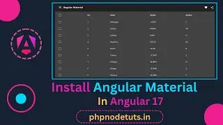 ⚡Как установить Angular Material в Angular 17 | Как установить Angular Material в VS Code