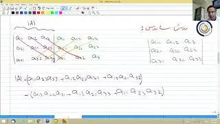 ریاضی دو درس ۱۳ ماتریس، دترمینان و روش محاسبه دترمینان