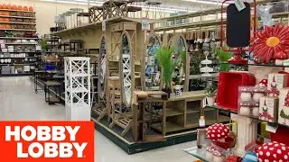 HOBBY LOBBY SHOP WITH ME FURNITURE KITCHENWARE HOME DECOR FALL DECOR SHOPPING STORE WALK THROUGH