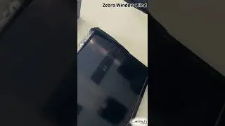CUSTOMIZED WALLPAPER❤, METAL WALL DECOR💕 AND. ZEBRA WINDOW BLIND...!!!💘