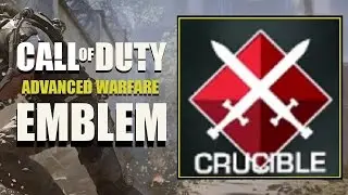 COD AW / Call of Duty Advanced Warfare : Destiny Crucible Emblem Tutorial