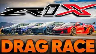 World’s Quickest Car: Corvette ZR1X vs Sapphire vs “Fast” Cars — Cammisa Ultimate Drag Race Replay