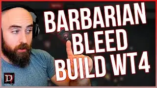 Bajheera's Barbarian Bleed Build (WT4 Viable) - Level 61 Ability / Gear / Aspect Update & Guide