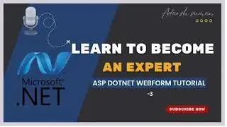 ASP.NET Web Forms .aspx File Kaise Banate Hai | Drag & Drop Controls | Hindi | Tutorial 3