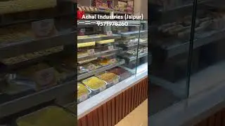 Sweets Display Counter Manufacturer #displaycounter #sweetsdisplaycounter #bakerydisplaycounter