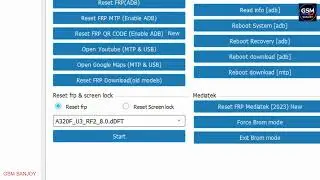 Разблокировка FRP в режиме ADB для Samsung SM-J810G от DFT PRO #gsmsanjoy