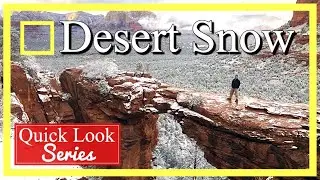 Arizona Winter | Desert Snow Storm