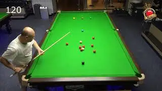 Hi-end Snooker Club : Sompol Saetang practicing 120 @ Hi-end 12/08/18