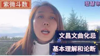 文昌文曲化忌的基本理解和论断｜紫微斗数｜辅星｜化忌