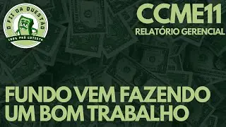 CCME11 - UMA ÓTIMA OPÇÃO PARA HEDGE FUND