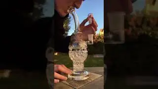 TRYING OUT MY NEW MOTHERSHIP GLASS