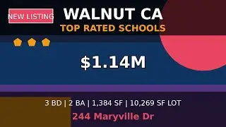 🏡 NEW LISTING: $1.14M Walnut CA Home | Top 10% Schools | Completely Remodeled 3BR House