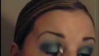Ben Nye Peacock: Smokey eye with color!