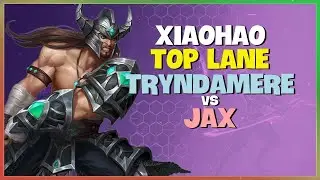 XiaoHao Rank 1 Challenger Tryndamere Macro and Split Push Strategy Engsub