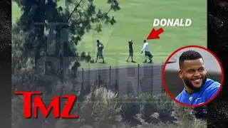 Aaron Donald Works Out At Rams Facility Amid Comeback Rumors | TMZ Sports