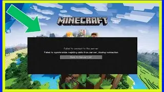 Fix &ldquo;Failed to Synchronize Registry Data From Server&rdquo; Error in Minecraft 