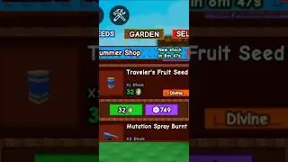 Oh My God Grow a Garden In 1 Divine Seed 😱🥶#GamerTalha#Roblox#growgarden#