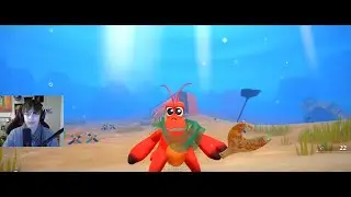 spiller et krabe soul game (Another Crab's Treasure)