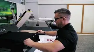 An overview of the Ricoh Ri 1000 Direct To Garment Printer with Nick MacFarlane
