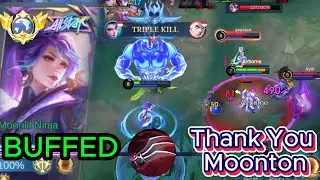 HANABI SECRET BUFFED ITEM CRITICAL THANK YOU MOONTON  !! ONE SHOOT BUILD HANABI 🔥🔥