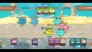 Axie Infinity Indonesia Meta Garish Poison VS Anemone Heal