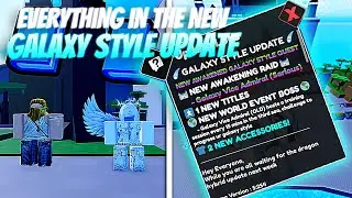 EVERYTHING IN AWAKENED GALAXY STYLE UPDATE (One fruit Simulator)