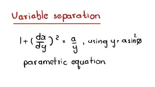 Tautochrone Problem | Engineering Mathematics #calculus #differentiation #tautochrone