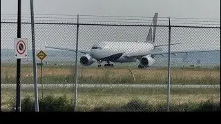 Global Jet Aruba P4 MLO Airbus A330-243 , A332 departure YYZ Toronto Pearson International AirPort.