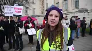 Leeds University UCU strike action. 22nd Febuary 2018