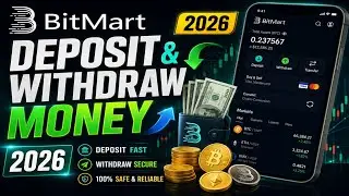Как пополнить счет и вывести средства в BitMart в 2026 году | Торговое приложение BitMart 2026